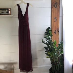David’s bridal bridesmaid dress